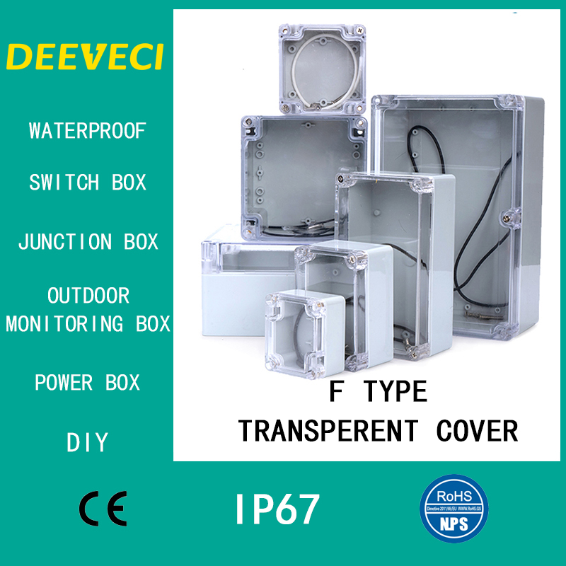 Outdoor Furniture Outlet - Transparante waterdichte buitenbehuizing Plastic doos Elektronische