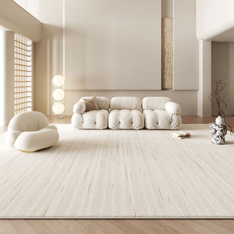 Outdoor Furniture For Cafe - Japanse High-End Crème Stijl Woonkamer Tapijt