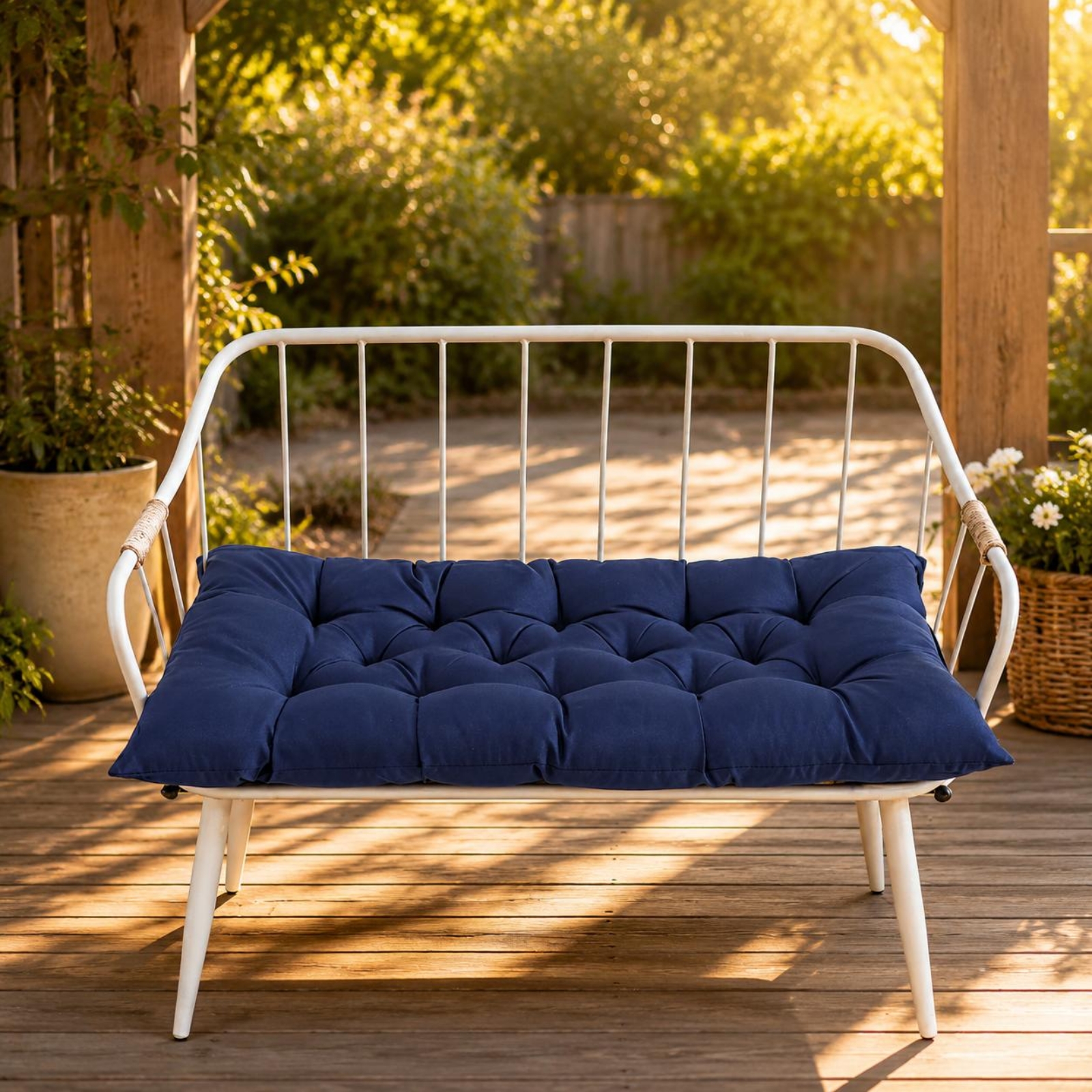 Outdoor Furniture Easy To Clean - Waterdicht bankkussen Zonbestendig tuinbankkussen Schommelstoelkussen Gemakkelijk