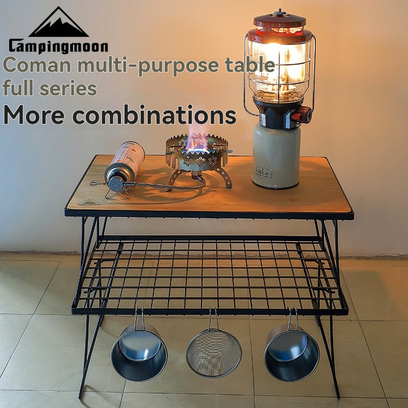 Outdoor Furniture Australia - CAMPINGMOON T-230 Draagbare Multifunctionele IJzeren Opbergrek