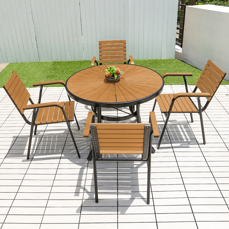 Outdoor Furniture For Cafe - Moderne ronde eettafel voor buiten, restaurant,