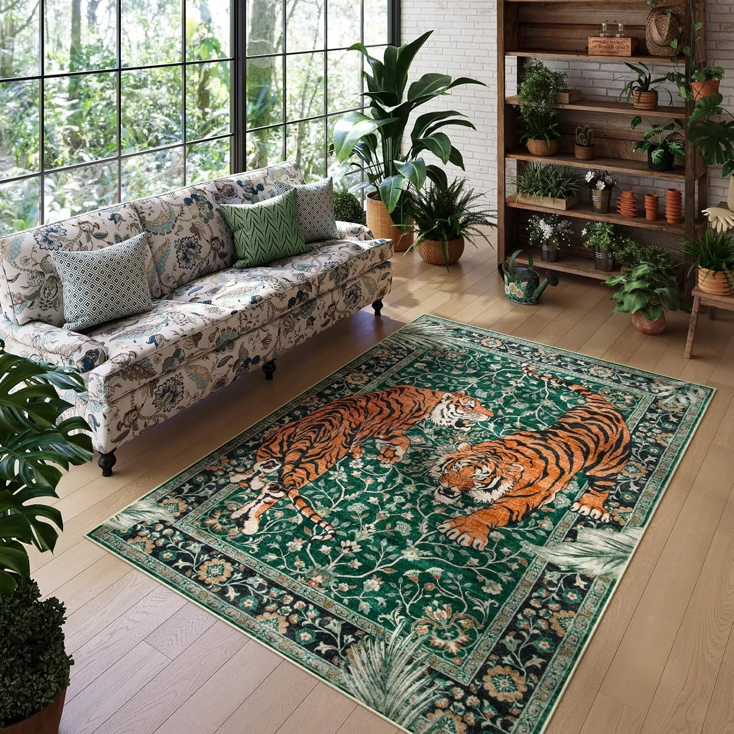 Outdoor Furniture For Cafe - Jungle Tiger Rug voor woonkamer, tapijt,