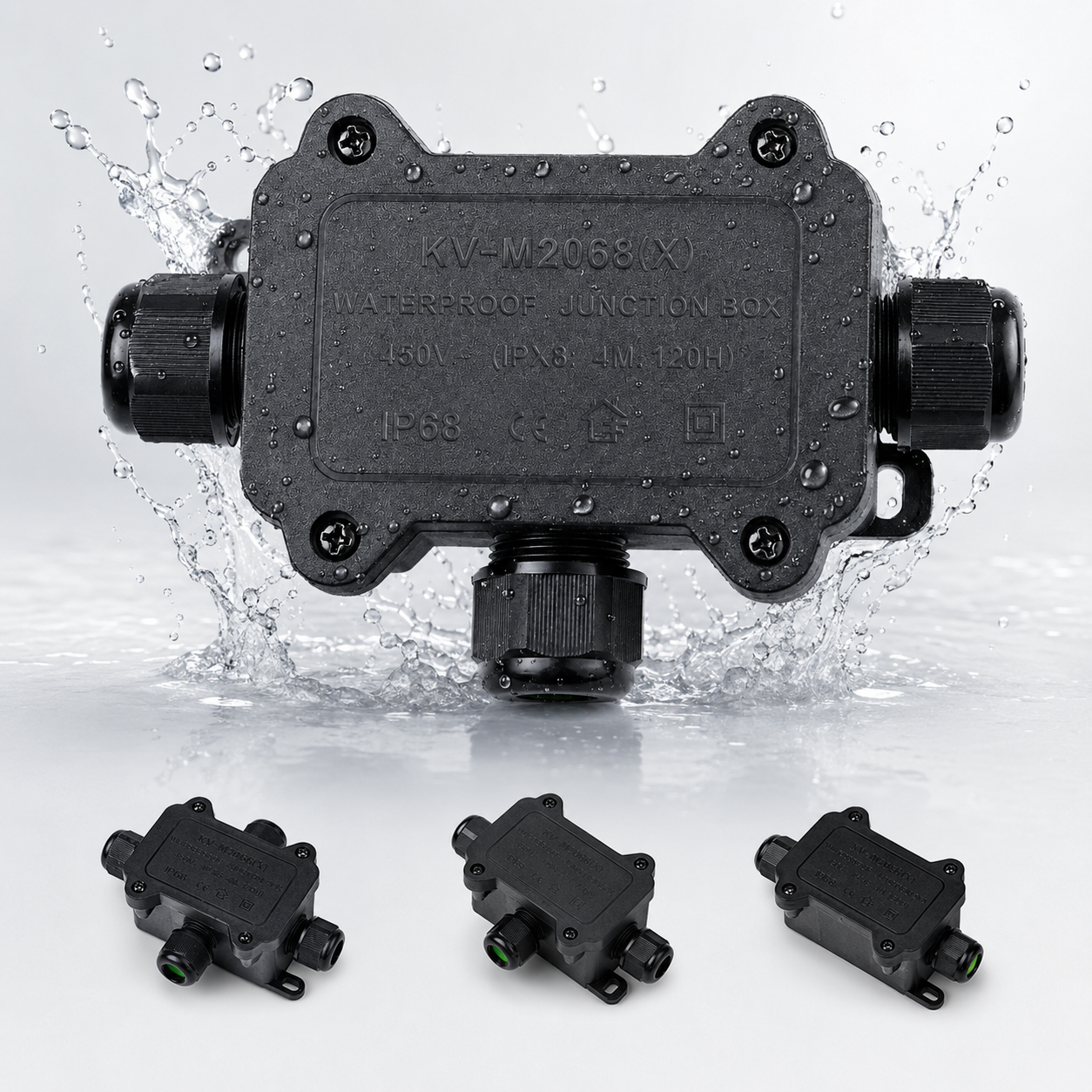 Outdoor Furniture Outlet - IP68 Waterdichte Junction Box 2/3/4 Weg