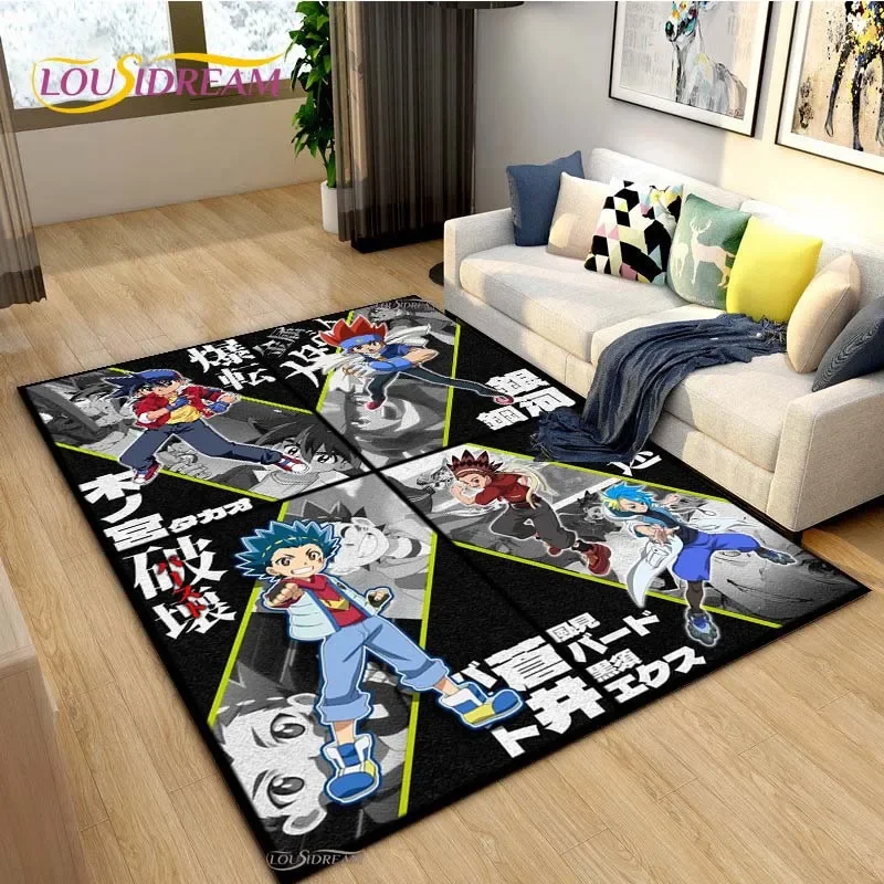 Outdoor Furniture For Cafe - Beyblade Cartoon Anime Tapijt voor Woonkamer