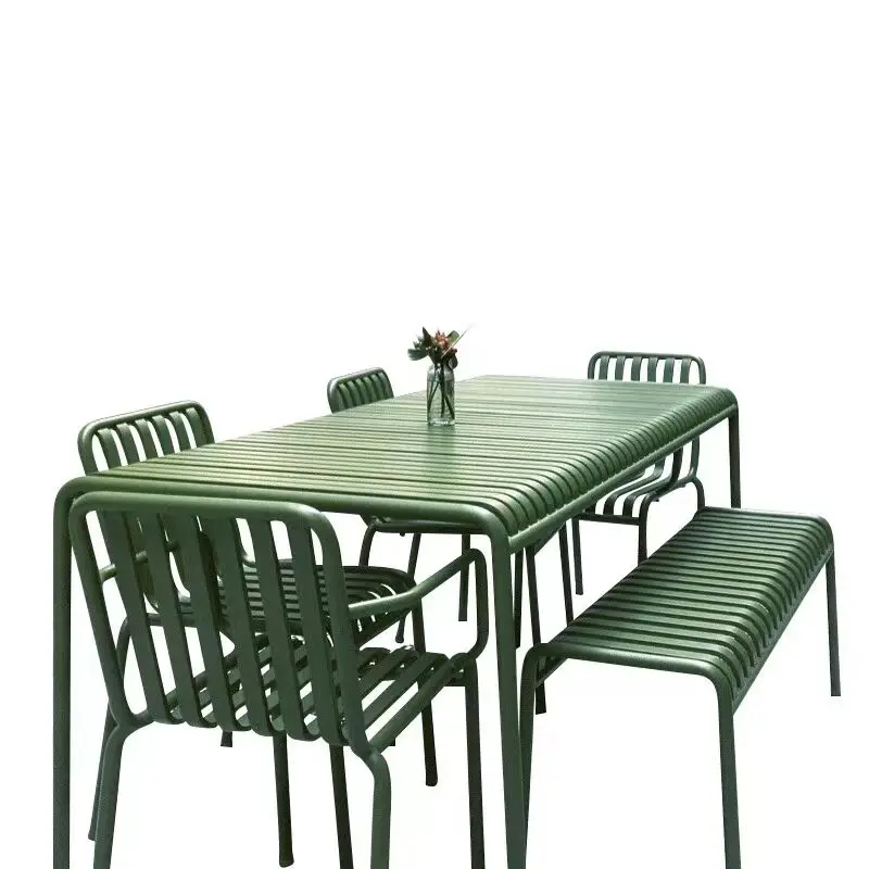 Smeedijzeren moderne, eenvoudi - Outdoor Furniture For Cafe recensie en prijs