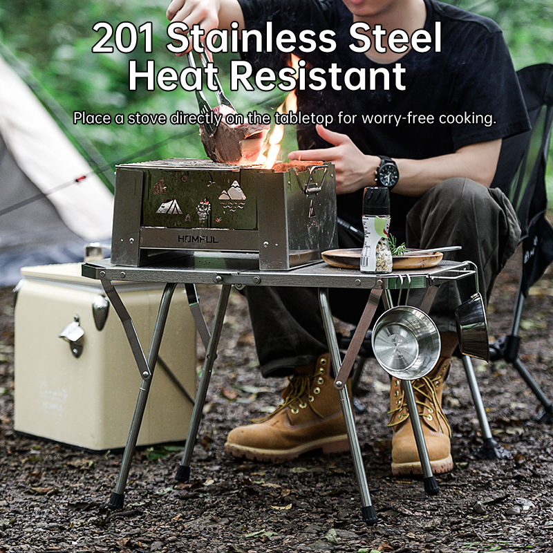 HOMFUL Opvouwbare campingtafel - Outdoor Furniture Australia recensie en prijs