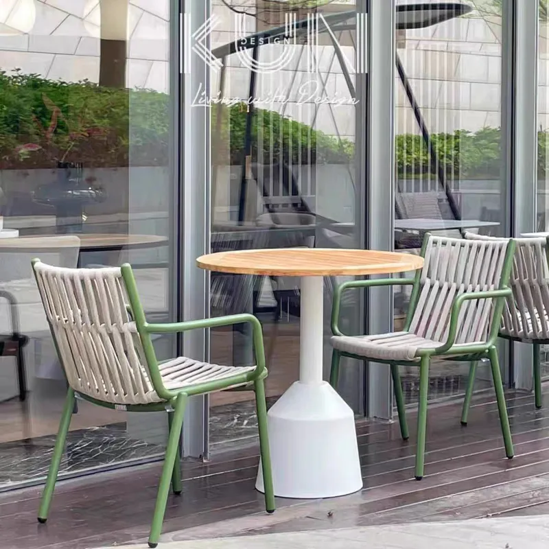 Buitenmeubilair van aluminiuml - Outdoor Furniture For Cafe recensie en prijs