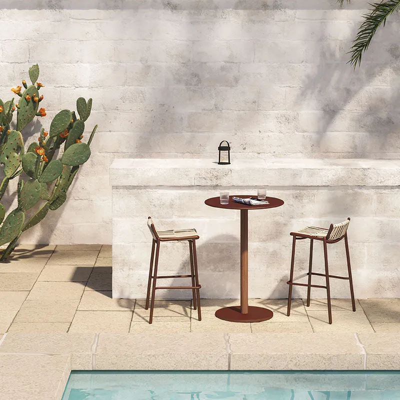 Buitenmeubilair van aluminiuml - Outdoor Furniture For Cafe recensie en prijs