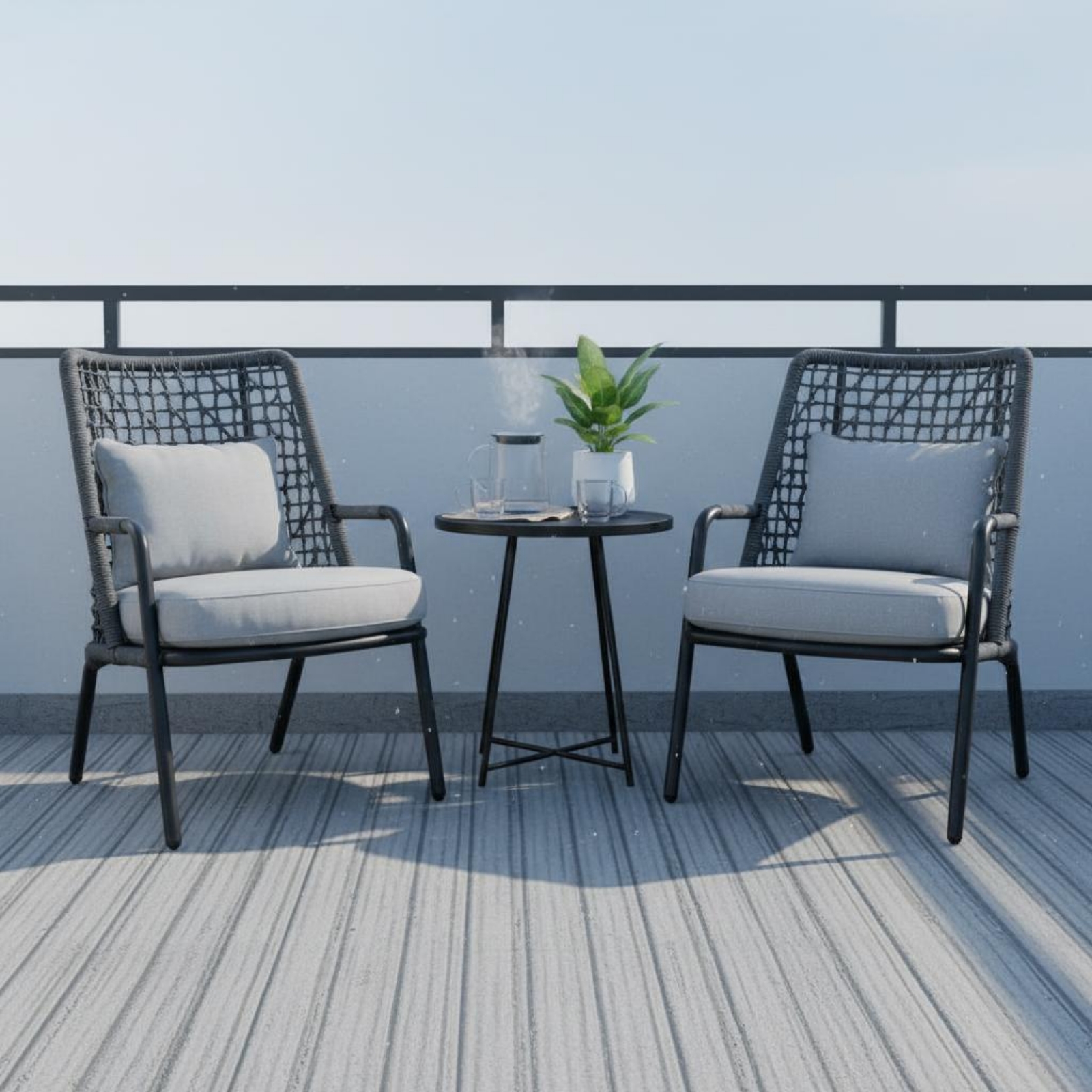 3-delige rotan tafel- en stoel - Outdoor Furniture Easy To Clean recensie en prijs