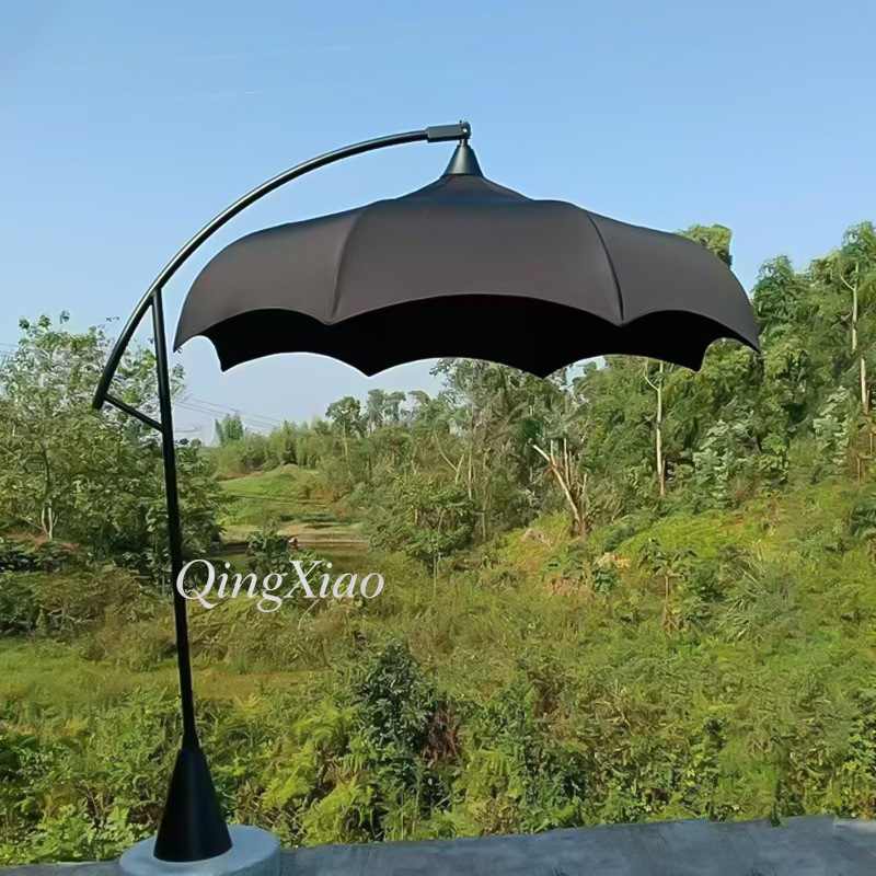 Gebogen offset cantilever para - Outdoor Furniture For Cafe recensie en prijs