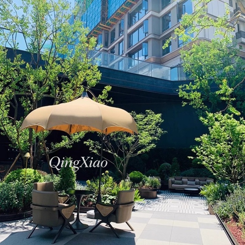 Gebogen offset cantilever para - Outdoor Furniture For Cafe recensie en prijs
