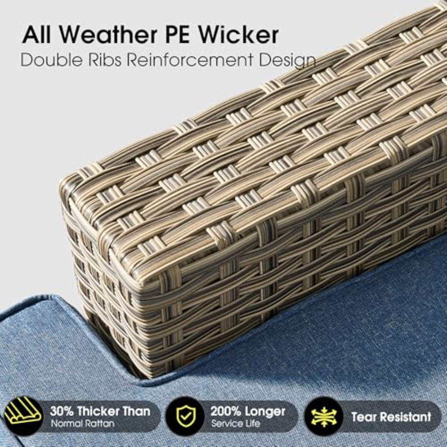 Tuinmeubelset met vuurplaats,  - Outdoor Furniture Set With Fire Pit recensie en prijs