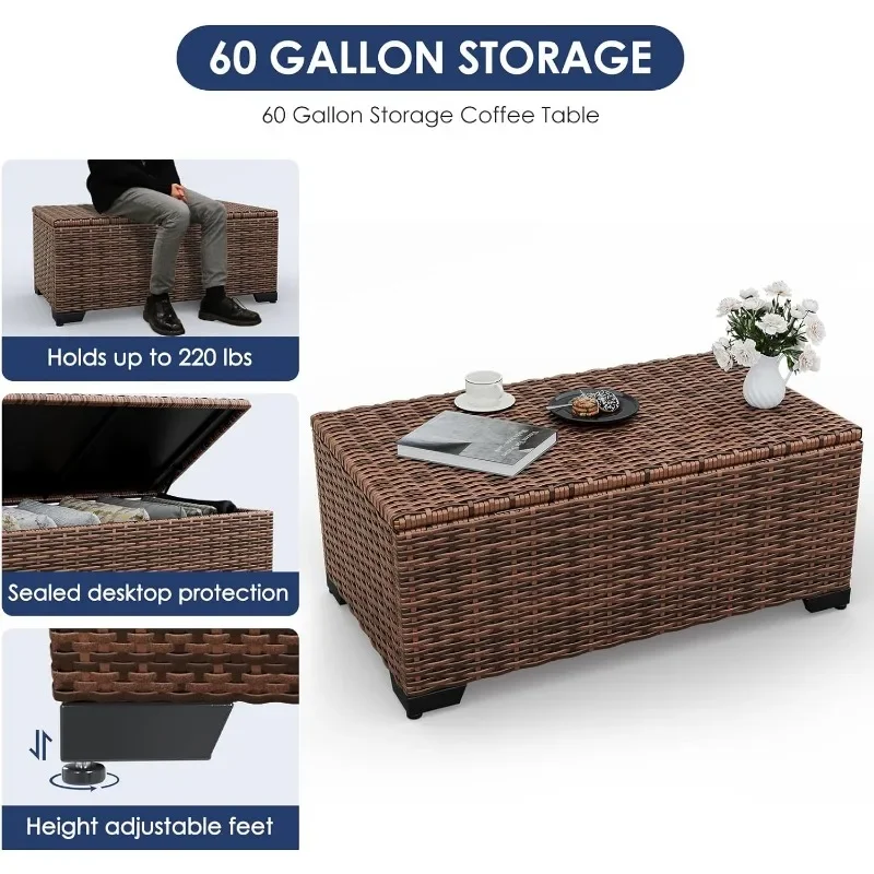 Een meubelset met vuurplaatsta - Outdoor Furniture Set With Fire Pit recensie en prijs