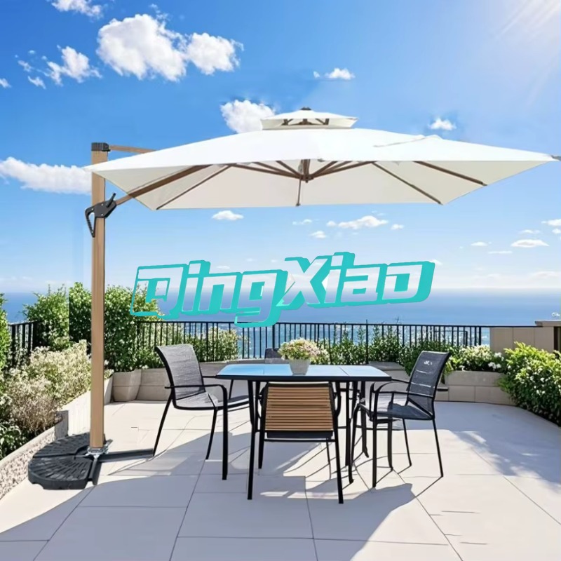 Buitenparasol met cantilever v - Outdoor Furniture For Cafe recensie en prijs