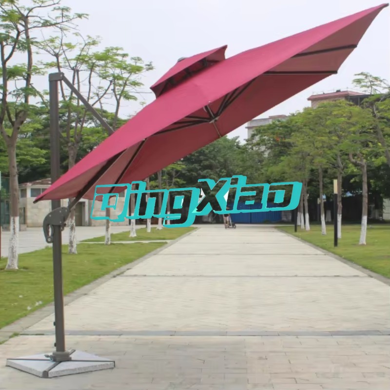 Buitenparasol met cantilever v - Outdoor Furniture For Cafe recensie en prijs