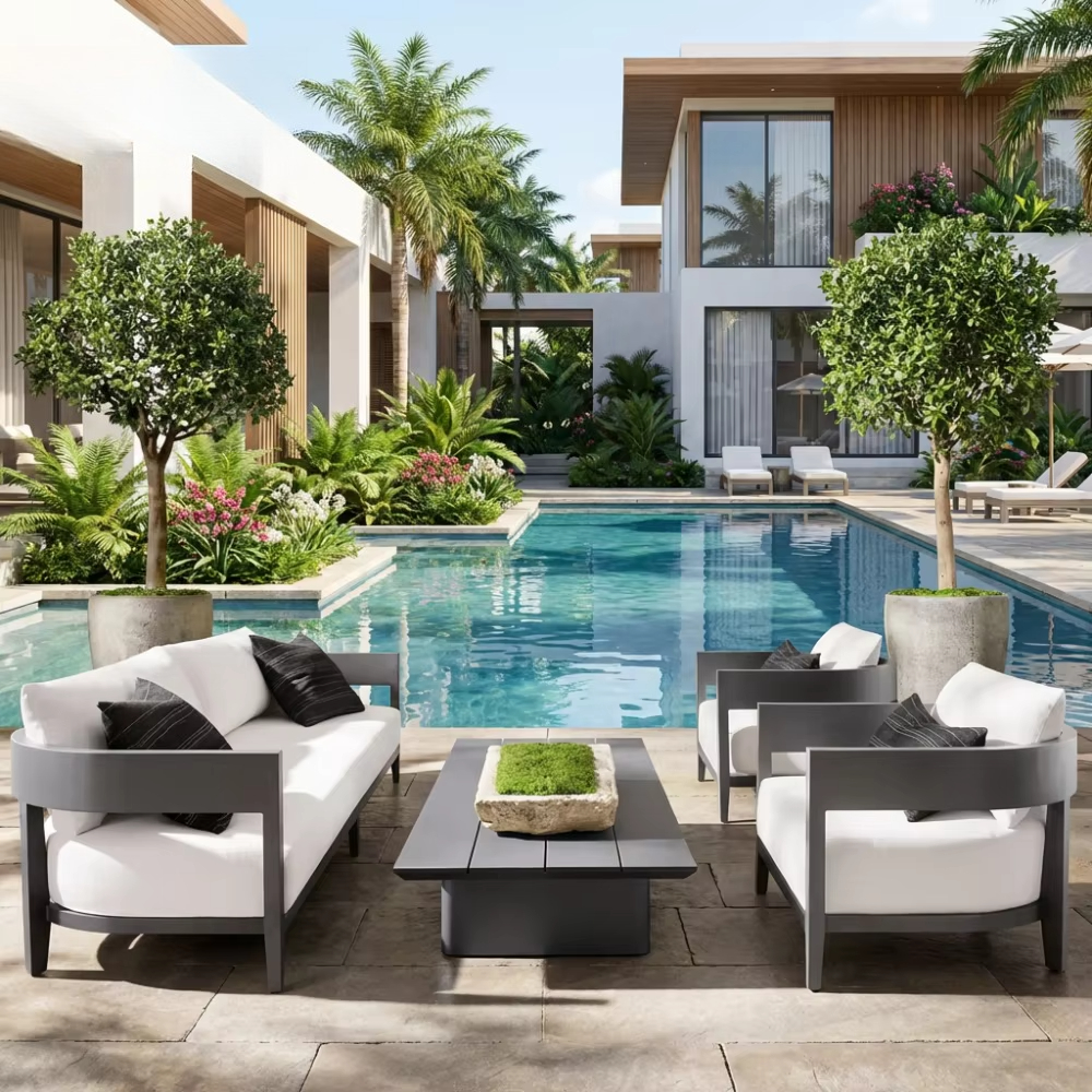 Aluminium tuinmeubelenset Patt - Outdoor Furniture Thailand recensie en prijs