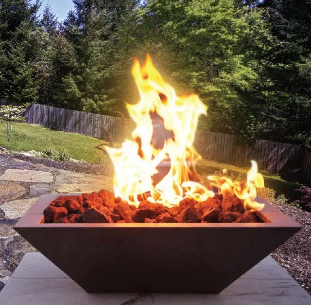 Buitenmeubelset met vuurtafel, - Outdoor Furniture Set With Fire Pit recensie en prijs