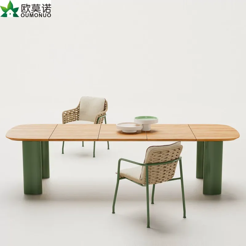 Nordic Rattan Outdoor Dining T - Outdoor Furniture For Cafe recensie en prijs