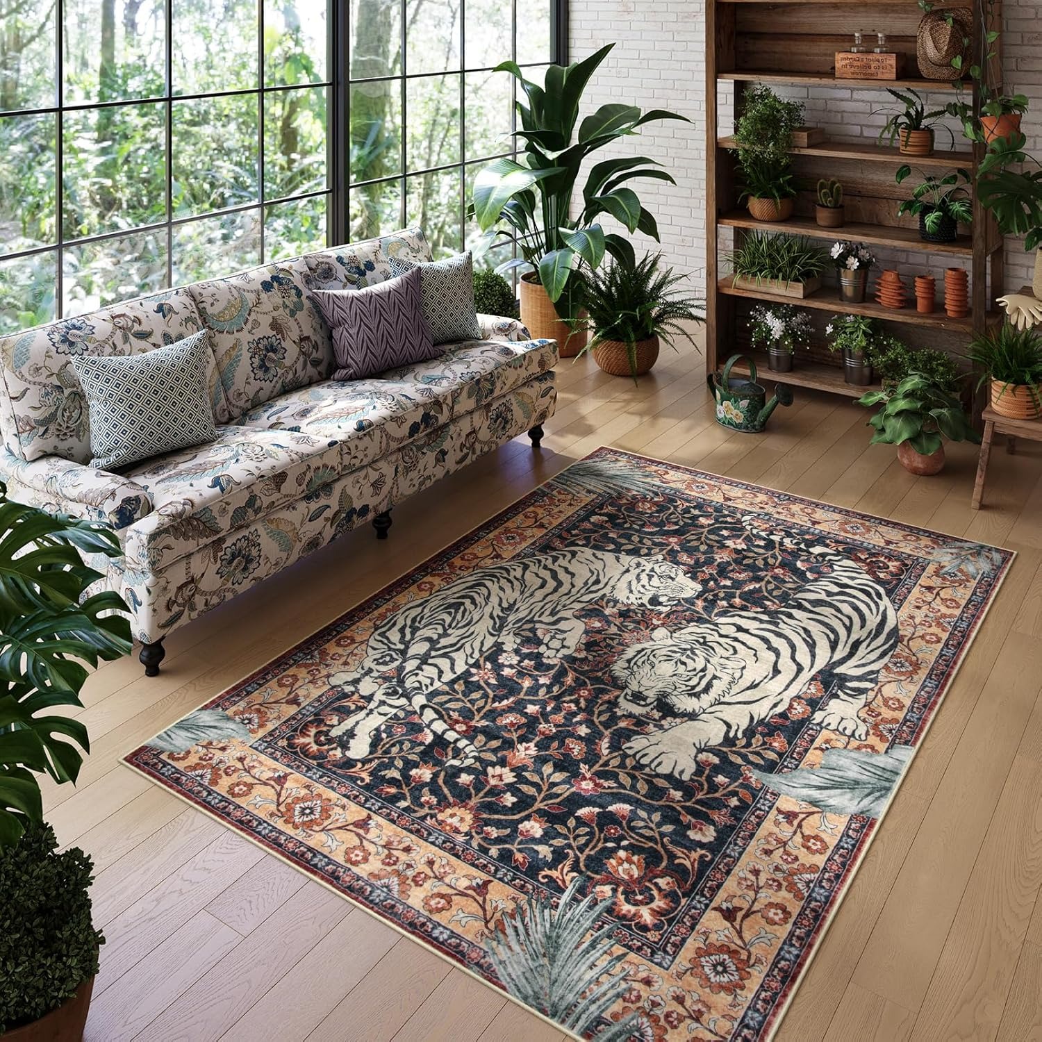 Jungle Tiger Rug voor woonkame - Outdoor Furniture For Cafe recensie en prijs