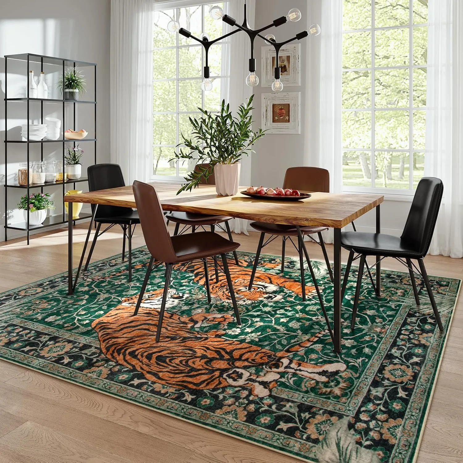Jungle Tiger Rug voor woonkame - Outdoor Furniture For Cafe recensie en prijs