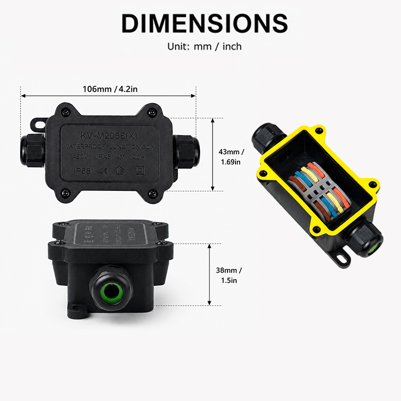 IP68 Waterdichte Junction Box  - Outdoor Furniture Outlet recensie en prijs