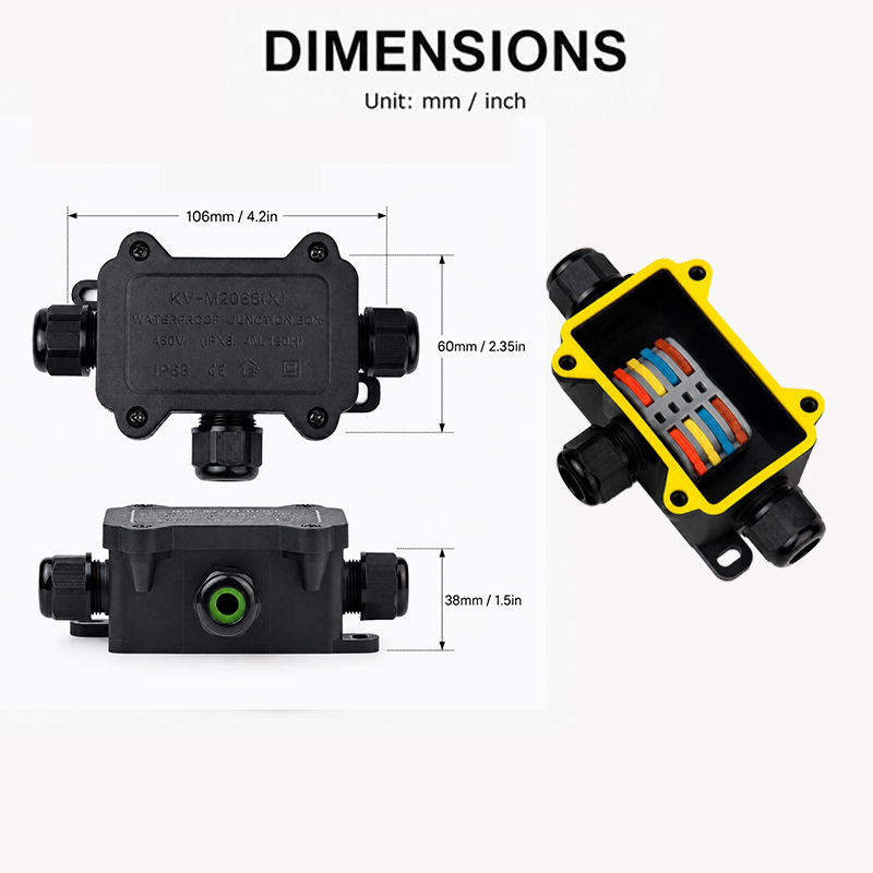 IP68 Waterdichte Junction Box  - Outdoor Furniture Outlet recensie en prijs