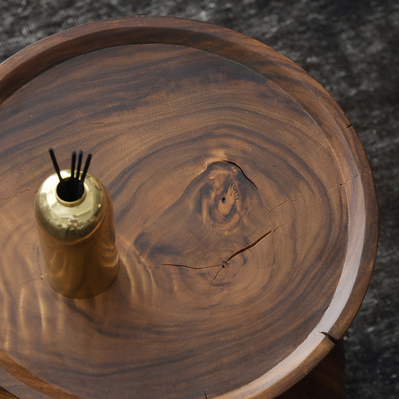 Log pier walnoot buitenbed en  - Outdoor Furniture Exhibition recensie en prijs