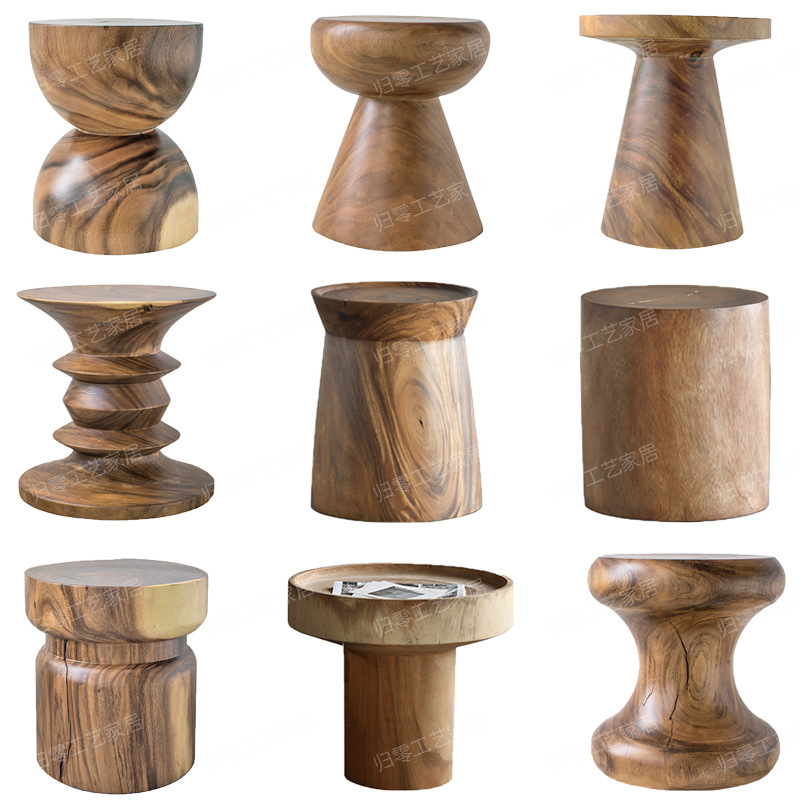 Log pier walnoot buitenbed en  - Outdoor Furniture Exhibition recensie en prijs