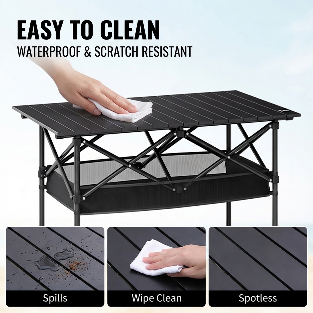 Draagbare opvouwbare buitentaf - Outdoor Furniture Australia recensie en prijs