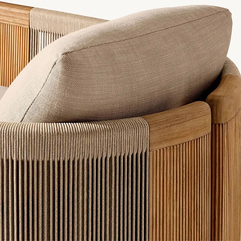 Design Buitenmeubelen Teak Tui - Outdoor Furniture Set With Fire Pit recensie en prijs